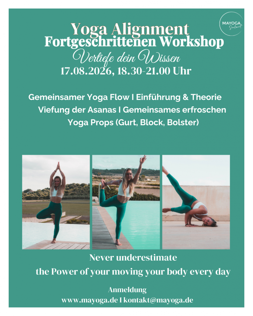 Yoga Haltungsworkshop Fortgeschritten